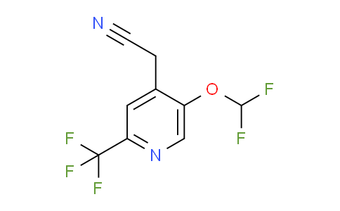 AM60975 | 1806331-47-4 | 5-Difluoromethoxy-2-(trifluoromethyl)pyridine-4-acetonitrile