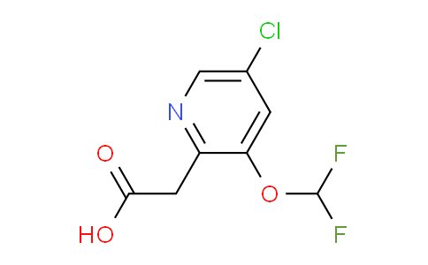 AM61027 | 1805500-47-3 | 5-Chloro-3-(difluoromethoxy)pyridine-2-acetic acid