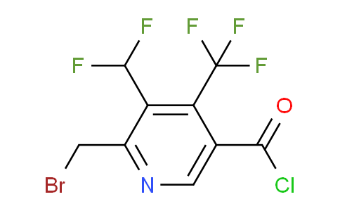 AM61061 | 1361807-60-4 | 2-(Bromomethyl)-3-(difluoromethyl)-4-(trifluoromethyl)pyridine-5-carbonyl chloride
