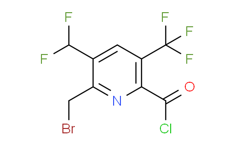 AM61064 | 1361745-51-8 | 2-(Bromomethyl)-3-(difluoromethyl)-5-(trifluoromethyl)pyridine-6-carbonyl chloride