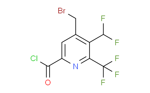 AM61066 | 1361838-33-6 | 4-(Bromomethyl)-3-(difluoromethyl)-2-(trifluoromethyl)pyridine-6-carbonyl chloride