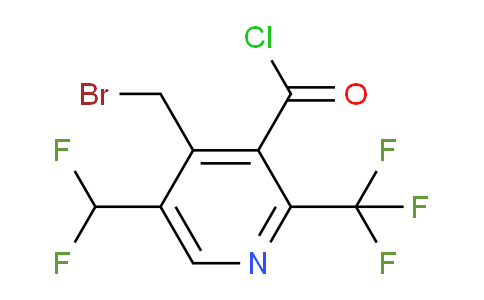 AM61070 | 1361801-58-2 | 4-(Bromomethyl)-5-(difluoromethyl)-2-(trifluoromethyl)pyridine-3-carbonyl chloride
