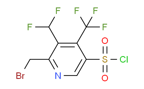 AM61071 | 1361496-90-3 | 2-(Bromomethyl)-3-(difluoromethyl)-4-(trifluoromethyl)pyridine-5-sulfonyl chloride