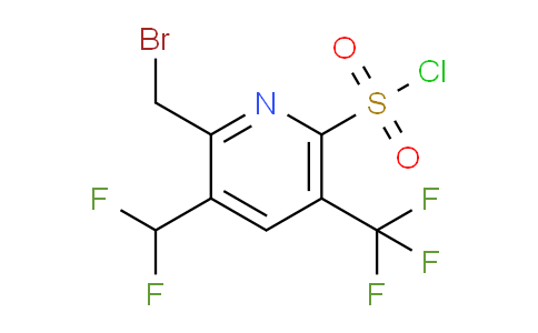 AM61074 | 1361768-54-8 | 2-(Bromomethyl)-3-(difluoromethyl)-5-(trifluoromethyl)pyridine-6-sulfonyl chloride