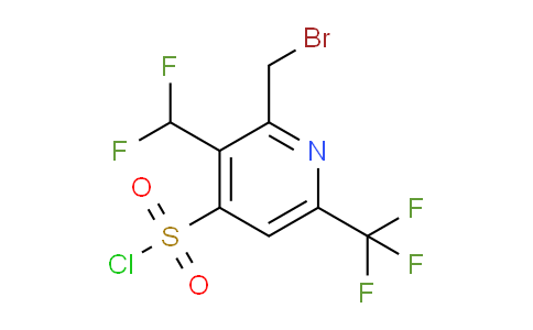 AM61075 | 1361782-41-3 | 2-(Bromomethyl)-3-(difluoromethyl)-6-(trifluoromethyl)pyridine-4-sulfonyl chloride