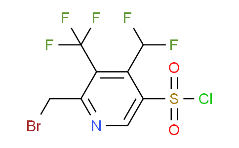 AM61077 | 1361745-75-6 | 2-(Bromomethyl)-4-(difluoromethyl)-3-(trifluoromethyl)pyridine-5-sulfonyl chloride