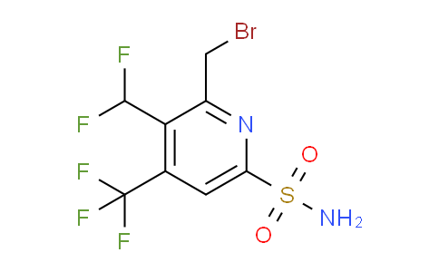 AM61082 | 1361867-72-2 | 2-(Bromomethyl)-3-(difluoromethyl)-4-(trifluoromethyl)pyridine-6-sulfonamide