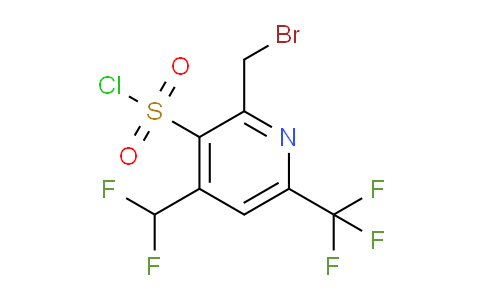 AM61083 | 1361911-05-8 | 2-(Bromomethyl)-4-(difluoromethyl)-6-(trifluoromethyl)pyridine-3-sulfonyl chloride