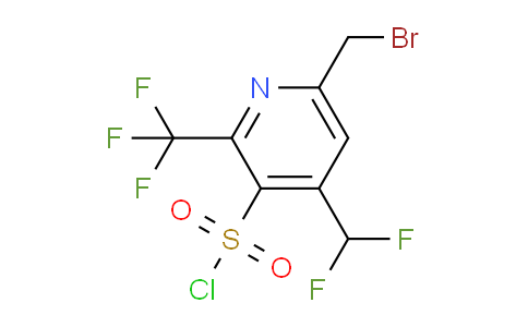 AM61084 | 1361801-92-4 | 6-(Bromomethyl)-4-(difluoromethyl)-2-(trifluoromethyl)pyridine-3-sulfonyl chloride