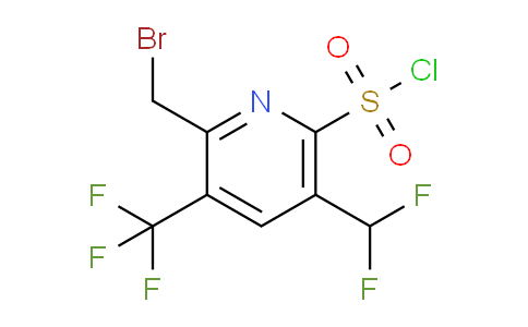AM61086 | 1361496-96-9 | 2-(Bromomethyl)-5-(difluoromethyl)-3-(trifluoromethyl)pyridine-6-sulfonyl chloride
