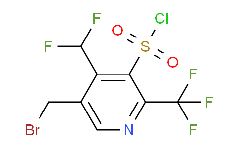 AM61096 | 1361736-14-2 | 5-(Bromomethyl)-4-(difluoromethyl)-2-(trifluoromethyl)pyridine-3-sulfonyl chloride