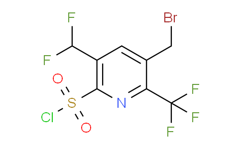 AM61098 | 1361802-03-0 | 3-(Bromomethyl)-5-(difluoromethyl)-2-(trifluoromethyl)pyridine-6-sulfonyl chloride