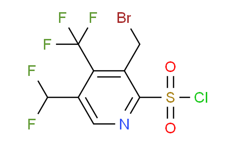 AM61099 | 1361867-47-1 | 3-(Bromomethyl)-5-(difluoromethyl)-4-(trifluoromethyl)pyridine-2-sulfonyl chloride