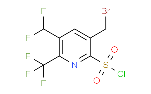 AM61101 | 1361877-51-1 | 3-(Bromomethyl)-5-(difluoromethyl)-6-(trifluoromethyl)pyridine-2-sulfonyl chloride