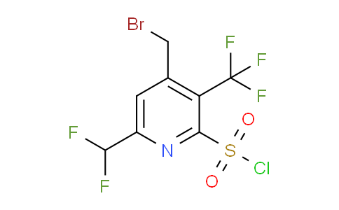 AM61106 | 1361782-67-3 | 4-(Bromomethyl)-6-(difluoromethyl)-3-(trifluoromethyl)pyridine-2-sulfonyl chloride