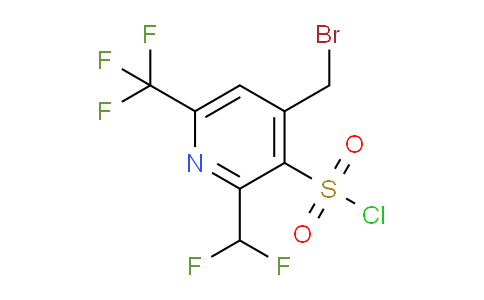 AM61107 | 1361684-95-8 | 4-(Bromomethyl)-2-(difluoromethyl)-6-(trifluoromethyl)pyridine-3-sulfonyl chloride