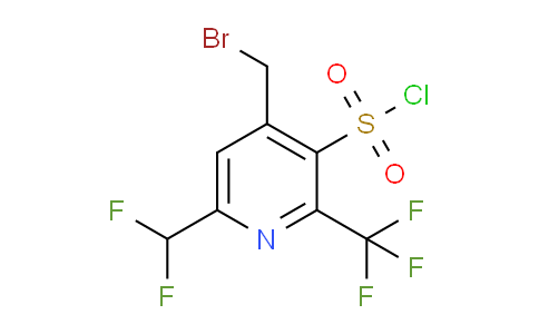 AM61108 | 1361745-86-9 | 4-(Bromomethyl)-6-(difluoromethyl)-2-(trifluoromethyl)pyridine-3-sulfonyl chloride