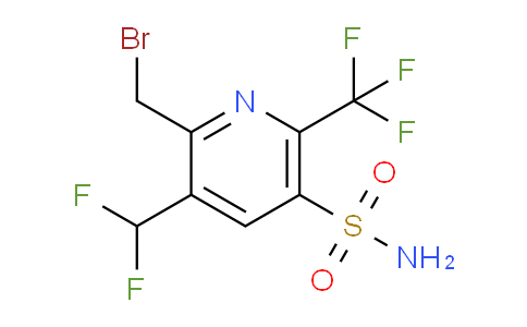 AM61124 | 1361877-68-0 | 2-(Bromomethyl)-3-(difluoromethyl)-6-(trifluoromethyl)pyridine-5-sulfonamide
