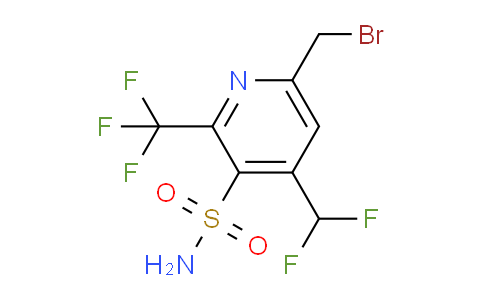AM61130 | 1361867-79-9 | 6-(Bromomethyl)-4-(difluoromethyl)-2-(trifluoromethyl)pyridine-3-sulfonamide