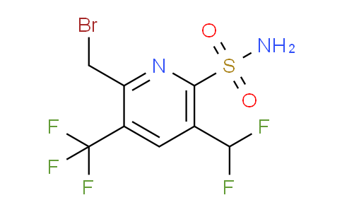 AM61132 | 1361773-37-6 | 2-(Bromomethyl)-5-(difluoromethyl)-3-(trifluoromethyl)pyridine-6-sulfonamide