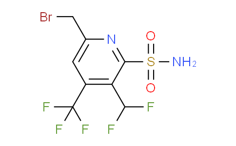 AM61134 | 1361736-38-0 | 6-(Bromomethyl)-3-(difluoromethyl)-4-(trifluoromethyl)pyridine-2-sulfonamide