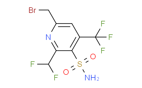 AM61140 | 1361838-96-1 | 6-(Bromomethyl)-2-(difluoromethyl)-4-(trifluoromethyl)pyridine-3-sulfonamide