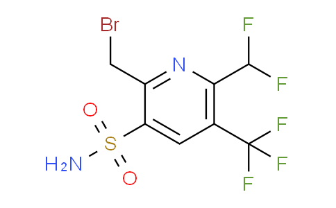 AM61141 | 1361497-36-0 | 2-(Bromomethyl)-6-(difluoromethyl)-5-(trifluoromethyl)pyridine-3-sulfonamide