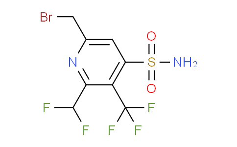 AM61142 | 1361819-68-2 | 6-(Bromomethyl)-2-(difluoromethyl)-3-(trifluoromethyl)pyridine-4-sulfonamide