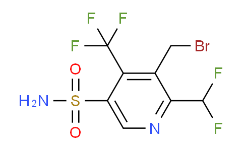 AM61143 | 1361773-46-7 | 3-(Bromomethyl)-2-(difluoromethyl)-4-(trifluoromethyl)pyridine-5-sulfonamide
