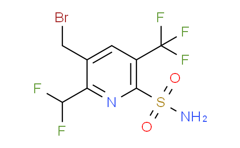 AM61146 | 1361782-87-7 | 3-(Bromomethyl)-2-(difluoromethyl)-5-(trifluoromethyl)pyridine-6-sulfonamide