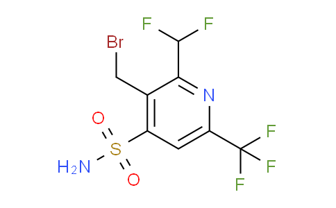 AM61147 | 1361690-58-5 | 3-(Bromomethyl)-2-(difluoromethyl)-6-(trifluoromethyl)pyridine-4-sulfonamide