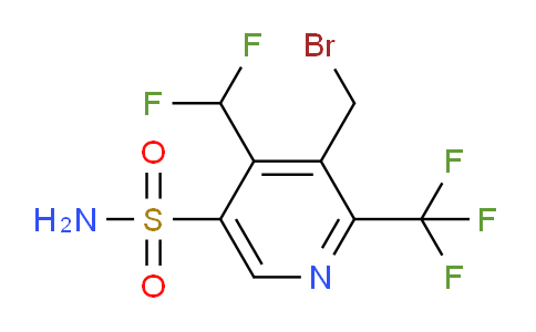 AM61149 | 1361736-50-6 | 3-(Bromomethyl)-4-(difluoromethyl)-2-(trifluoromethyl)pyridine-5-sulfonamide