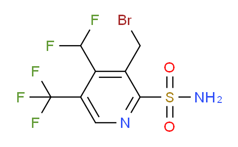 AM61151 | 1361497-41-7 | 3-(Bromomethyl)-4-(difluoromethyl)-5-(trifluoromethyl)pyridine-2-sulfonamide