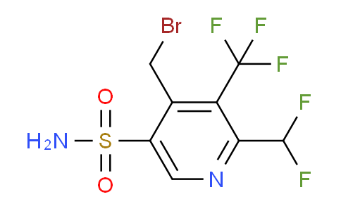 AM61161 | 1361863-94-6 | 4-(Bromomethyl)-2-(difluoromethyl)-3-(trifluoromethyl)pyridine-5-sulfonamide