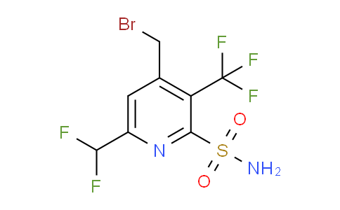 AM61164 | 1361808-75-4 | 4-(Bromomethyl)-6-(difluoromethyl)-3-(trifluoromethyl)pyridine-2-sulfonamide