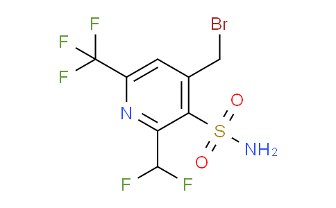 AM61165 | 1361736-57-3 | 4-(Bromomethyl)-2-(difluoromethyl)-6-(trifluoromethyl)pyridine-3-sulfonamide
