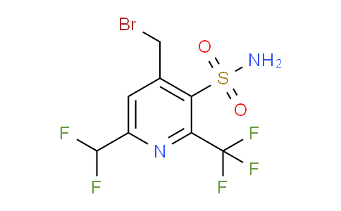 AM61166 | 1361819-90-0 | 4-(Bromomethyl)-6-(difluoromethyl)-2-(trifluoromethyl)pyridine-3-sulfonamide