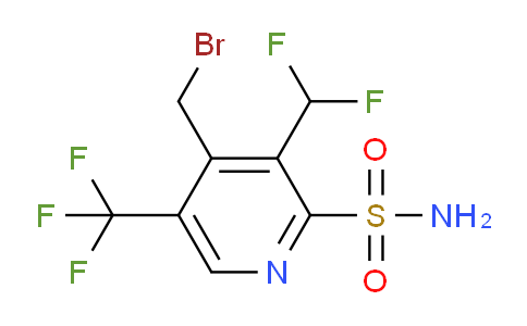 AM61169 | 1361863-99-1 | 4-(Bromomethyl)-3-(difluoromethyl)-5-(trifluoromethyl)pyridine-2-sulfonamide
