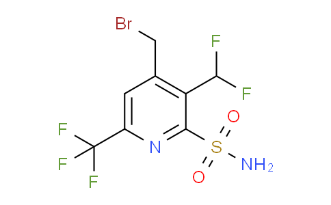 AM61170 | 1361690-72-3 | 4-(Bromomethyl)-3-(difluoromethyl)-6-(trifluoromethyl)pyridine-2-sulfonamide