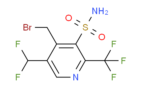AM61171 | 1361783-07-4 | 4-(Bromomethyl)-5-(difluoromethyl)-2-(trifluoromethyl)pyridine-3-sulfonamide