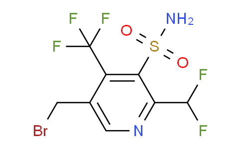 AM61174 | 1361808-82-3 | 5-(Bromomethyl)-2-(difluoromethyl)-4-(trifluoromethyl)pyridine-3-sulfonamide