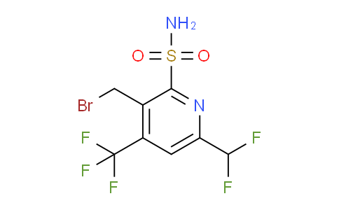 AM61175 | 1361736-66-4 | 3-(Bromomethyl)-6-(difluoromethyl)-4-(trifluoromethyl)pyridine-2-sulfonamide