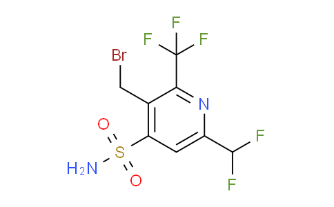 AM61177 | 1361746-04-4 | 3-(Bromomethyl)-6-(difluoromethyl)-2-(trifluoromethyl)pyridine-4-sulfonamide
