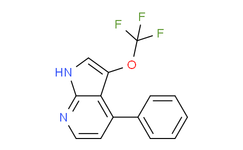 AM61267 | 1261812-71-8 | 3-(Trifluoromethoxy)-4-phenyl-1H-pyrrolo[2,3-b]pyridine