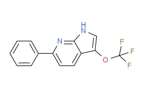 AM61269 | 1261749-04-5 | 3-(Trifluoromethoxy)-6-phenyl-1H-pyrrolo[2,3-b]pyridine