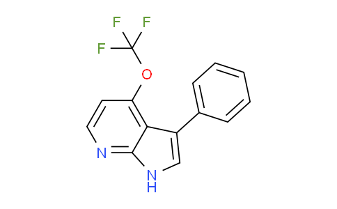 AM61271 | 1261732-56-2 | 4-(Trifluoromethoxy)-3-phenyl-1H-pyrrolo[2,3-b]pyridine