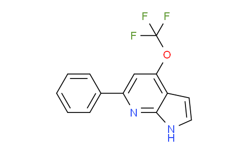 AM61273 | 1261804-46-9 | 4-(Trifluoromethoxy)-6-phenyl-1H-pyrrolo[2,3-b]pyridine