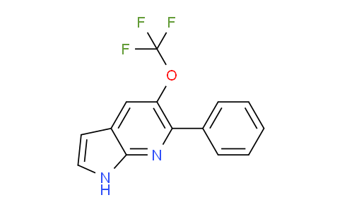 AM61277 | 1261634-62-1 | 5-(Trifluoromethoxy)-6-phenyl-1H-pyrrolo[2,3-b]pyridine