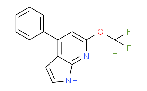 AM61280 | 1261770-65-3 | 6-(Trifluoromethoxy)-4-phenyl-1H-pyrrolo[2,3-b]pyridine