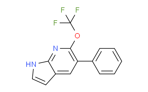 AM61281 | 1261732-59-5 | 6-(Trifluoromethoxy)-5-phenyl-1H-pyrrolo[2,3-b]pyridine